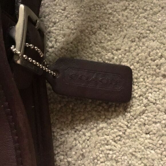 Vintage Rare Coach Unisex Double Zip Camera Brown Bag - Picture 5 of 8